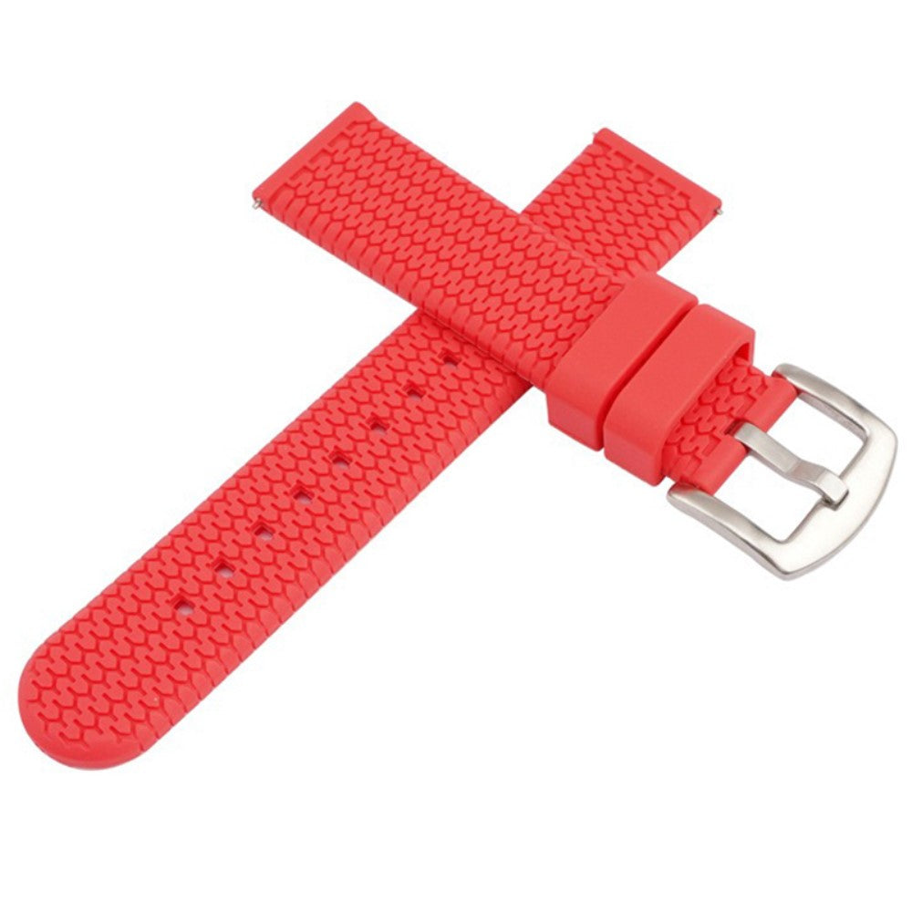 Incredibly Agreeable Smartwatch Silicone Universel Strap - Red#serie_4