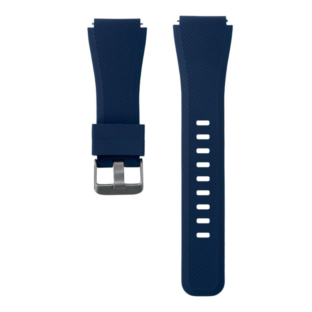 Huawei Watch GT 3 42mm / GT 3 Pro 43mm / Garminactive 5 Watch Strap 20mm Silicone Scratch-Proof band -- Dark Blue#serie_1