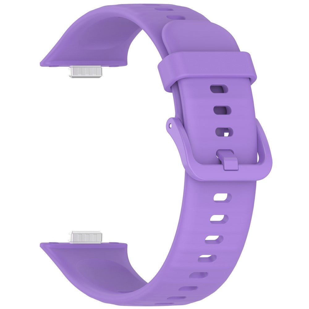 Fashionable Huawei Watch Fit 3 Silicone Strap - Purple#serie_3