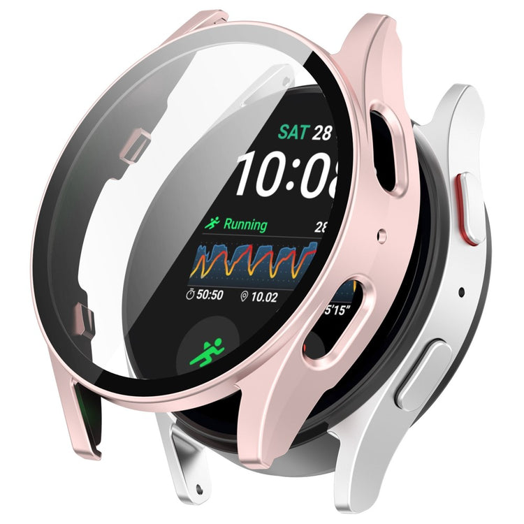 Samsung Galaxy Watch7 44mm Integrated Watch Case Tempered Glass Screen Film - Matte Pink#serie_5