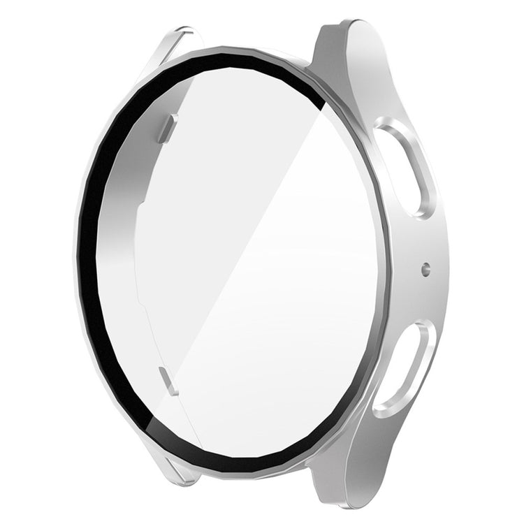 ENKAY HAT PRINCE Samsung Galaxy Watch7 44mm Bump Resistant Case Protective Watch Cover Built-In Screen Film - Silver#serie_1