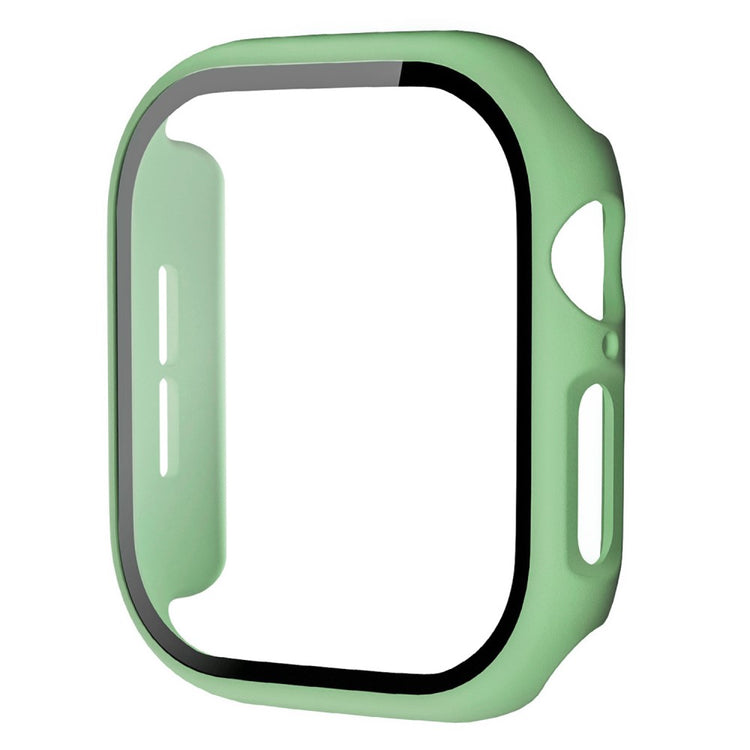 Apple Watch Series 10 46mm Protective Case All-Around Hard Bump Resistant Watch Cover with Tempered Glass Film - Mint Green#serie_19