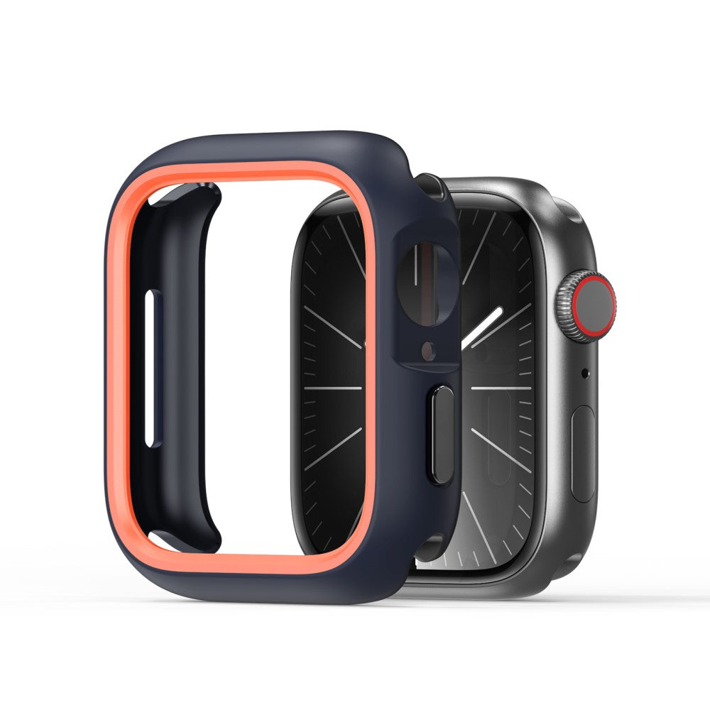 Apple Watch Series 10 46mm Case DUX DUCIS Bamo Series Watch Cover Shockproof Smartwatch Protector - Midnight Orange#serie_5