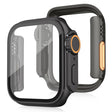 Flexible Apple Watch Series 10 42mm / Apple Watch Series 1-3 42mm Universal Funda con Protector de Pantalla en Vidrio y Silicona / Poliuretano termoplástico