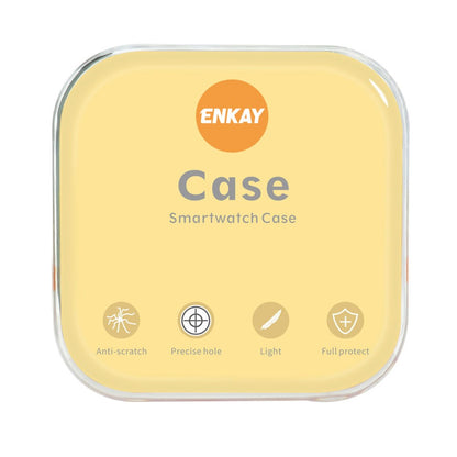 ENKAY HAT PRINCE Garmin Venu 3 Electroplating Full Cover Watch Case Flexible Frame with Screen Film - Silver#serie_5