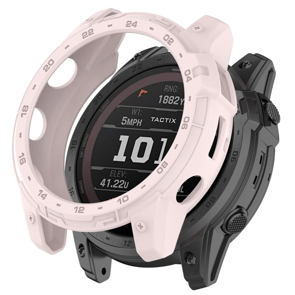 Fleksibel Silikone Bumper passer til Garmin Tactix 7 - Pink#serie_4