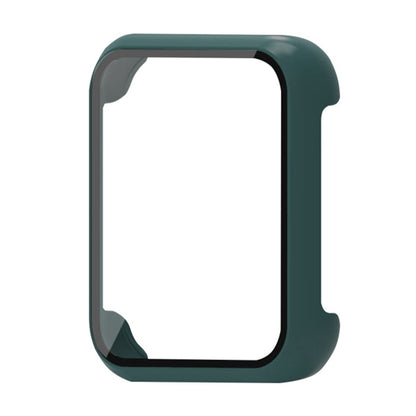 Oppo Watch 3 Watch Case Electroplated Hard Cover with Tempered Glass Screen Film - Midnight Green#serie_2