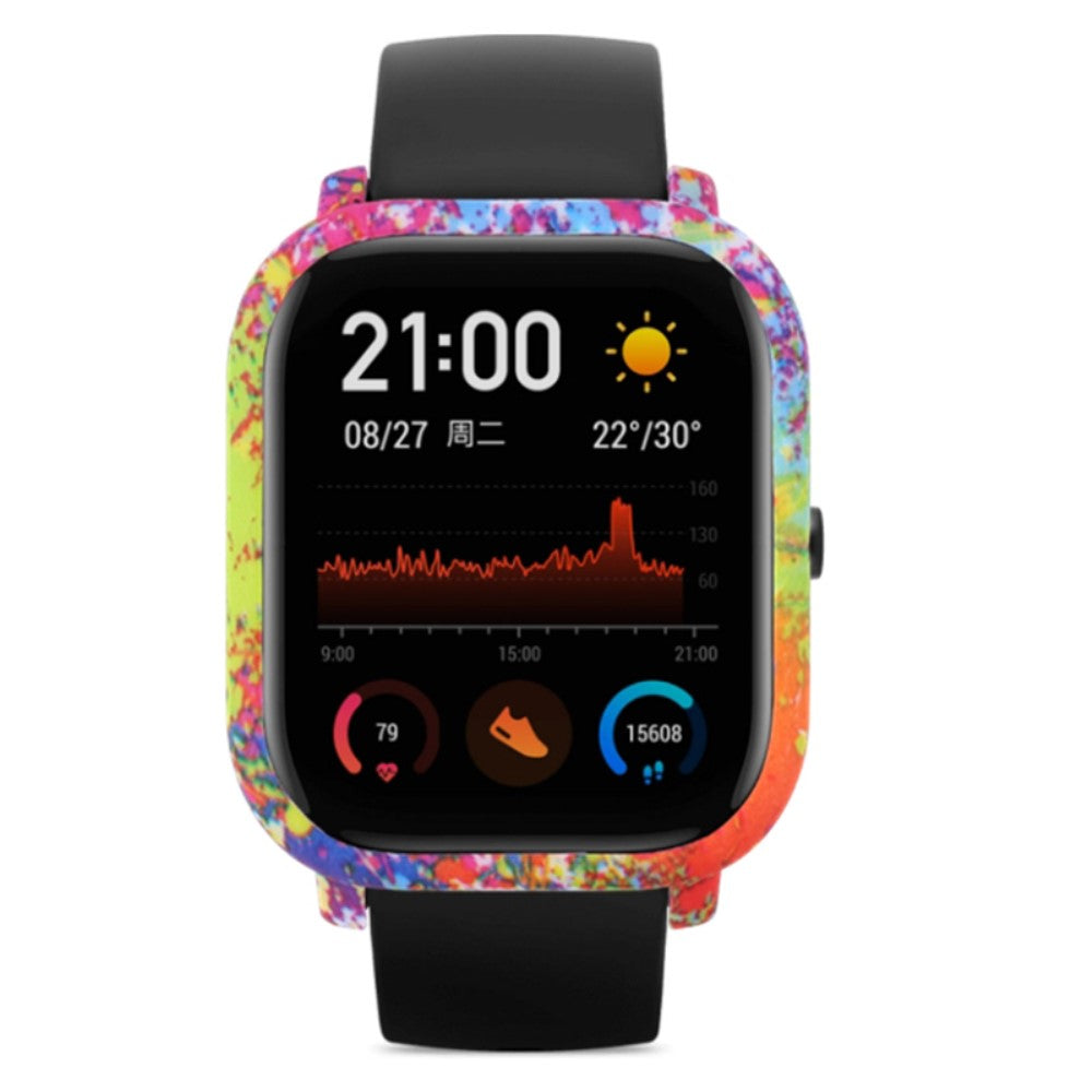 Mega Flot Silikone Cover passer til Amazfit GTS 1 - Flerfarvet#serie_3