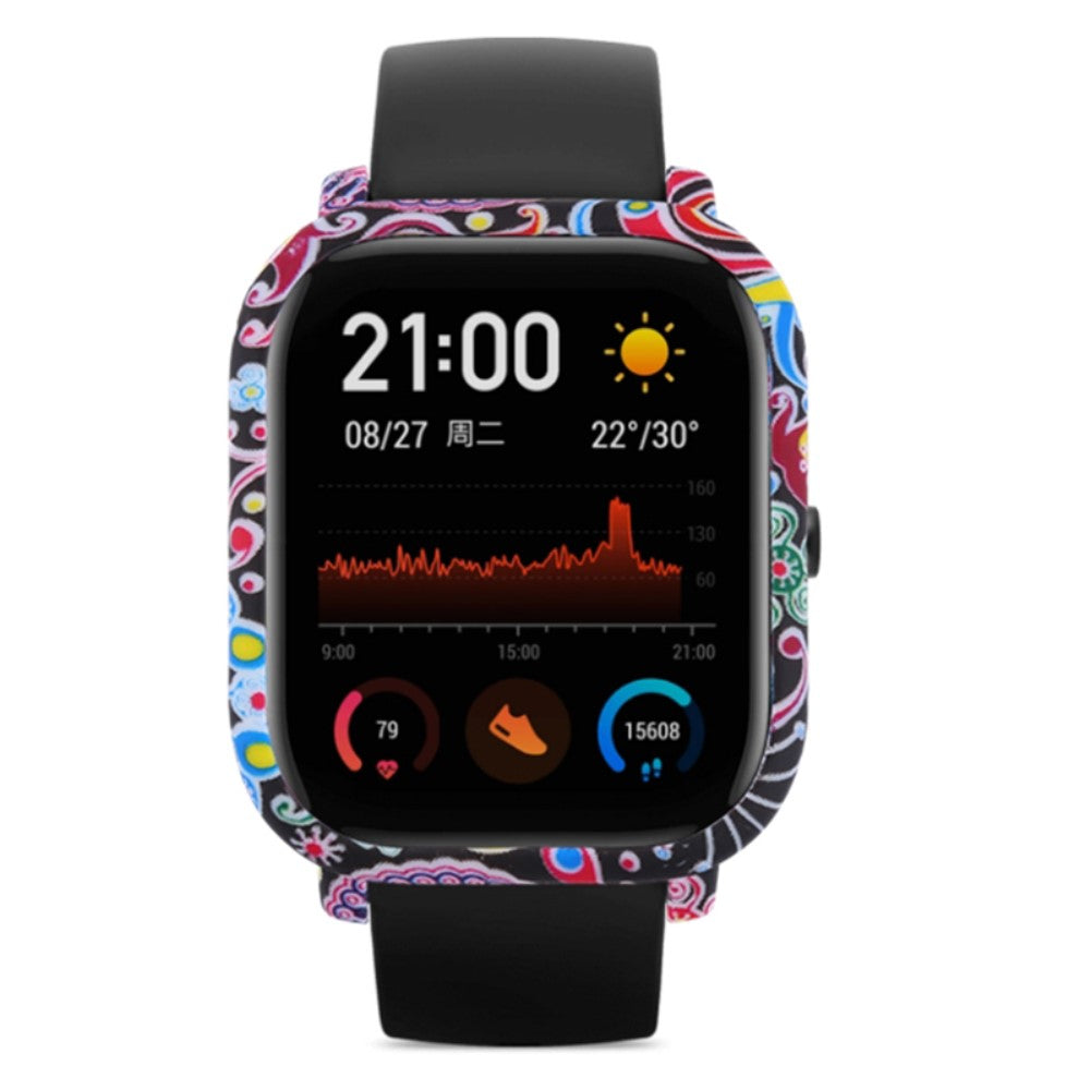 Mega Flot Silikone Cover passer til Amazfit GTS 1 - Flerfarvet#serie_5