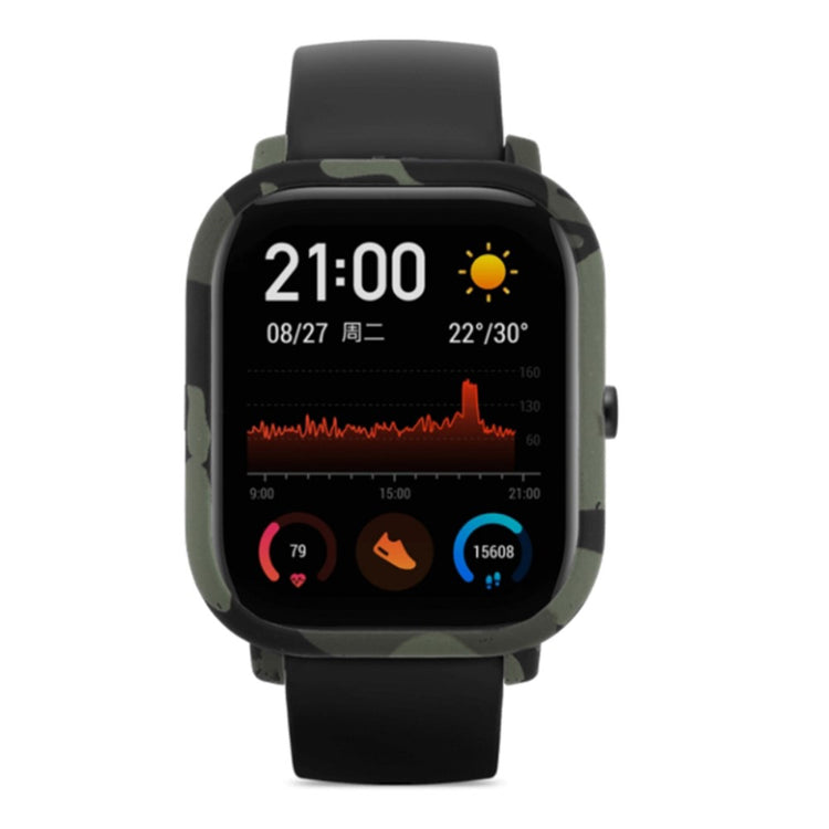 Mega Flot Silikone Cover passer til Amazfit GTS 1 - Grøn#serie_9