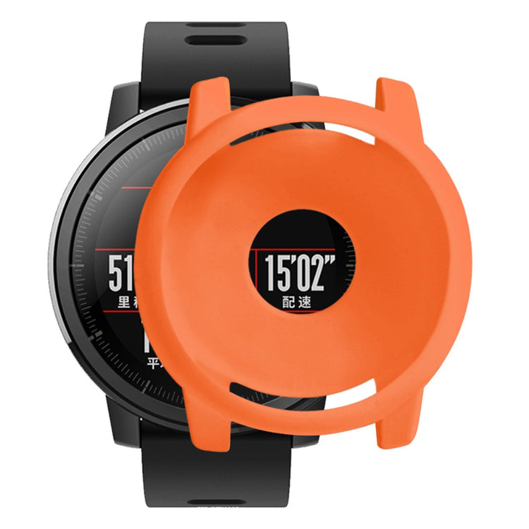 Beskyttende Silikone Bumper passer til Amazfit Stratos 2 \ 2s - Orange#serie_2