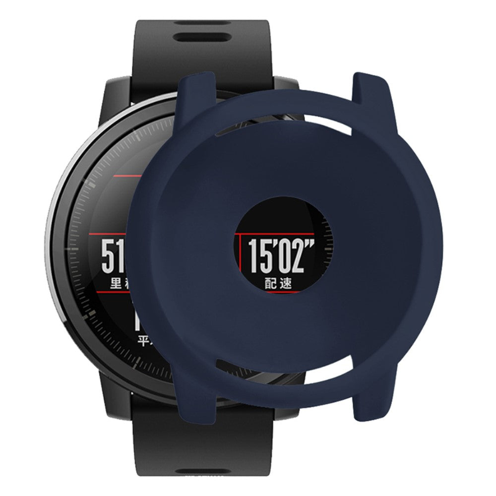 Beskyttende Silikone Bumper passer til Amazfit Stratos 2 \ 2s - Blå#serie_8