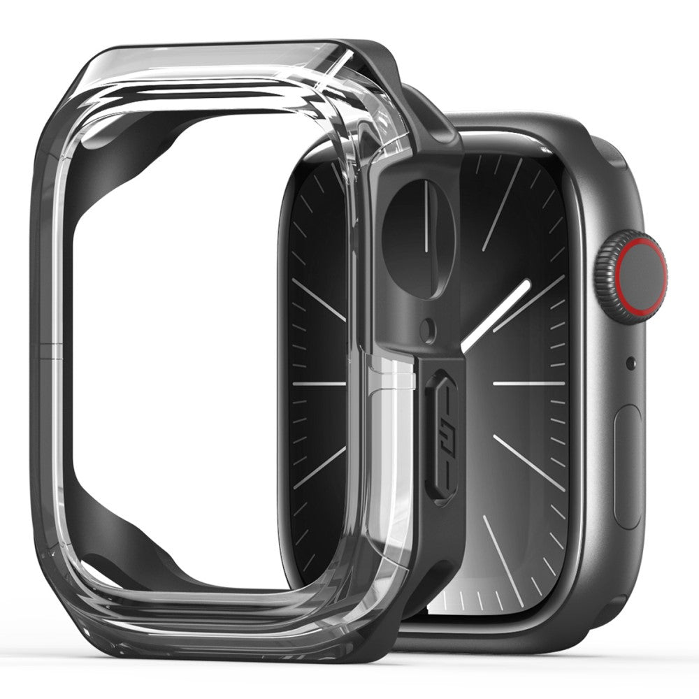 Beskyttende Silikone Cover passer til Apple Smartwatch - Sort#serie_3