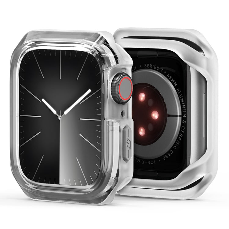 Rigtigt Fint Silikone Cover passer til Apple Smartwatch - Hvid#serie_6