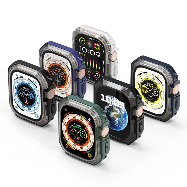 Meget Fint Silikone Cover passer til Apple Watch Ultra 2 / Apple Watch Ultra - Grøn#serie_4