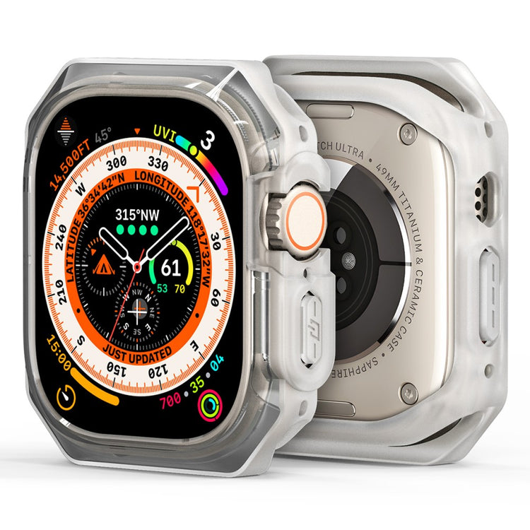 Meget Fint Silikone Cover passer til Apple Watch Ultra 2 / Apple Watch Ultra - Hvid#serie_6