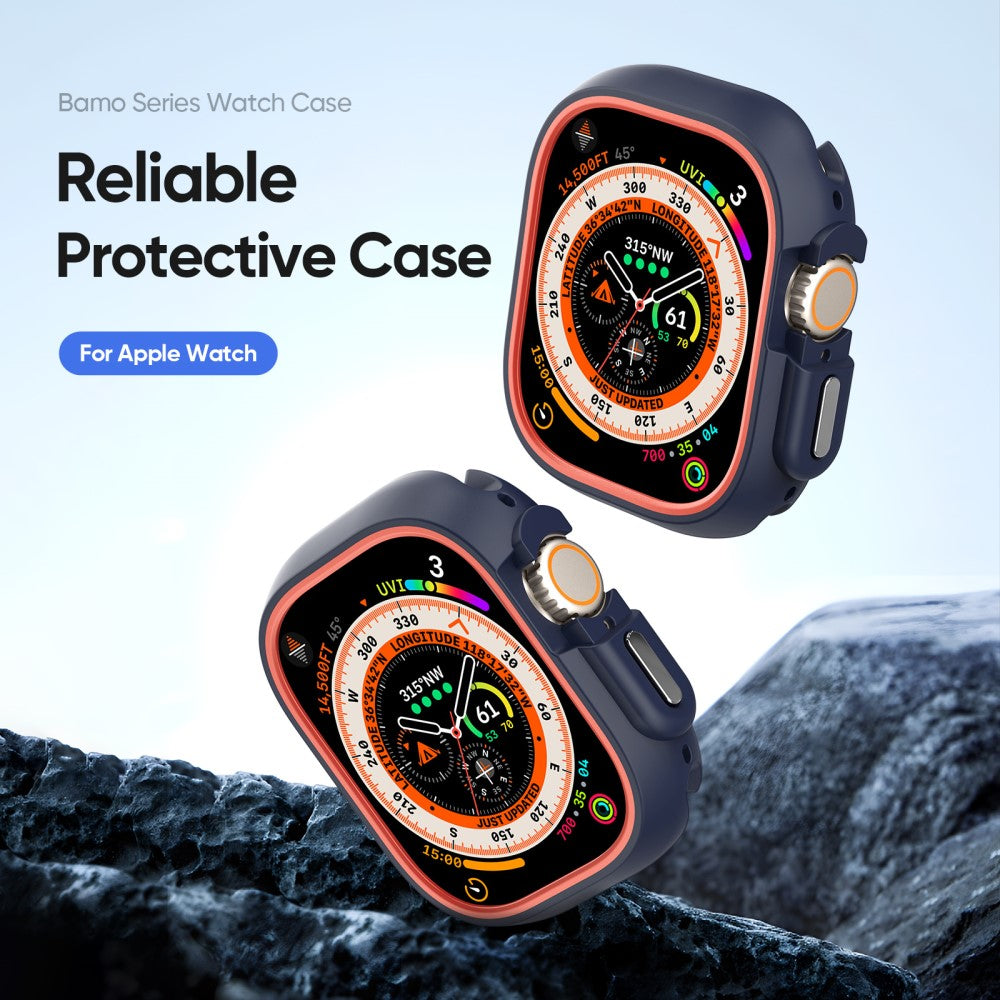 Alle Tiders Silikone Cover passer til Apple Watch Ultra 2 / Apple Watch Ultra - Orange#serie_5