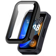 Remarcablemente A La Moda Huawei Band 8 / Huawei Band 9 Universal Funda con Protector de Pantalla en Vidrio