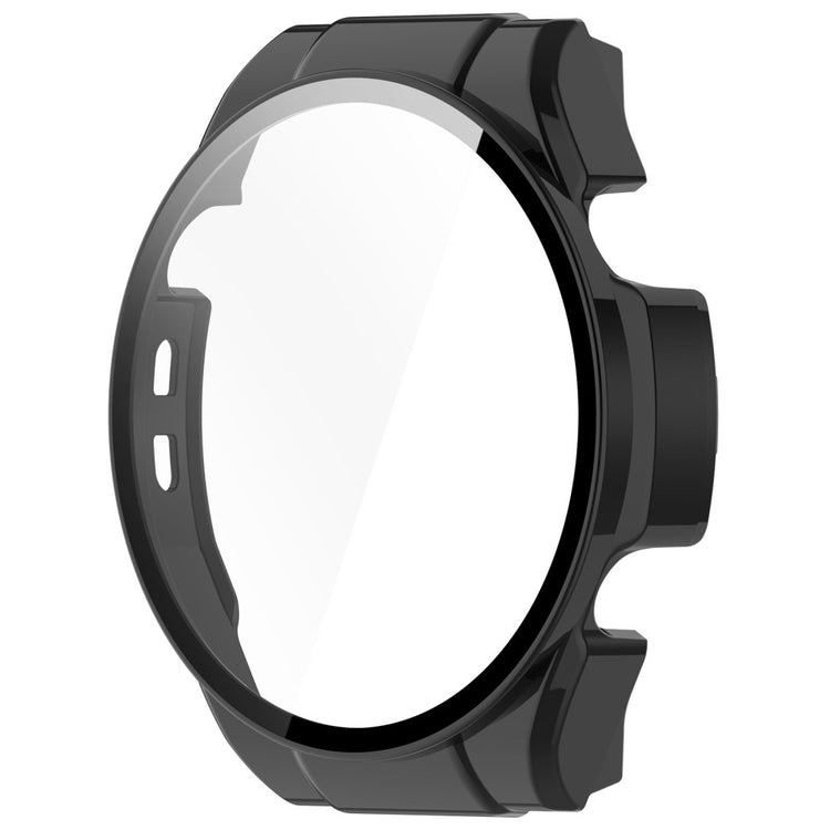 Fashionable Haylou Watch R8 Cover with Screen Protector in Glass - Black#serie_1