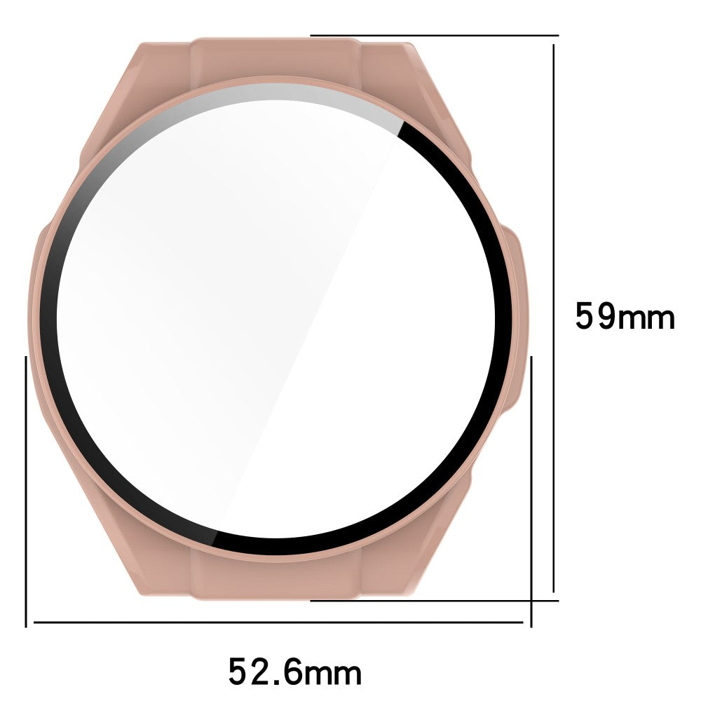 Fashionable Haylou Watch R8 Cover with Screen Protector in Glass - White#serie_4