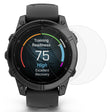 2 piezas Garmin Fenix E 47mm Silicona / Poliuretano termoplástico Protector de Pantalla