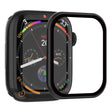 Remarcablemente Bonita Apple Smartwatch Universal Funda con Protector de Pantalla en Vidrio y Silicona / Poliuretano termoplástico