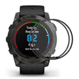 5 piezas Garmin Fenix 7X Pro Silicona / Poliuretano termoplástico 3D Curvo Protector de Pantalla