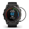 2 piezas Garmin Fenix 7S Pro Silicona / Poliuretano termoplástico 3D Curvo Protector de Pantalla