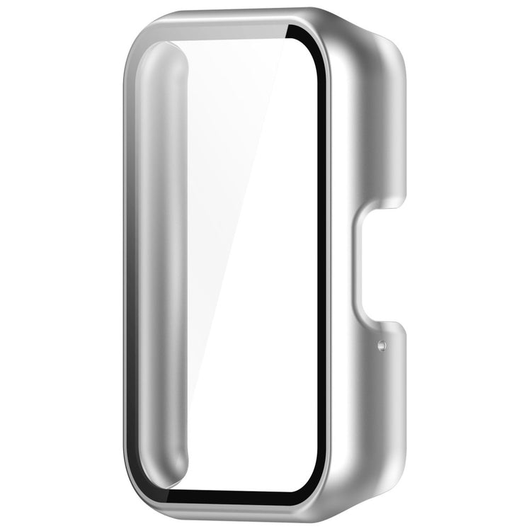 Mega Fashionable Samsung Galaxy Fit 3 Cover with Screen Protector in Plastic and Glass - Silver#serie_8