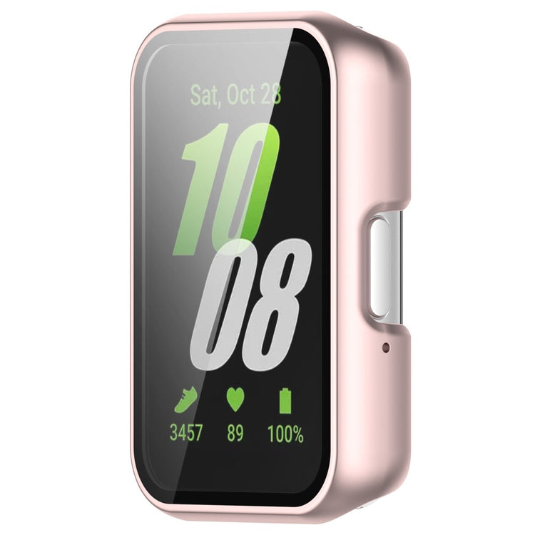 Mega Fashionable Samsung Galaxy Fit 3 Cover with Screen Protector in Plastic and Glass - Pink#serie_9