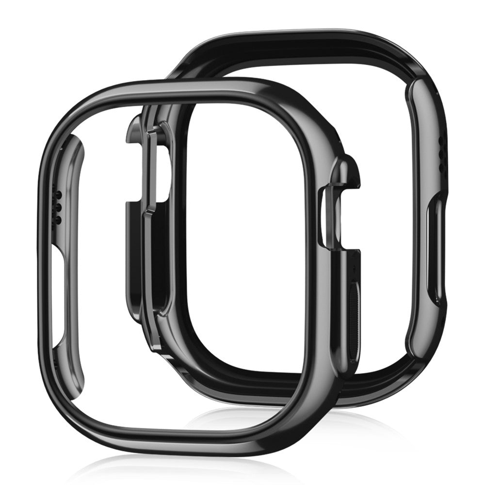 Super Good Apple Smartwatch Plastic Cover - Black#serie_1