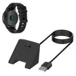 Metal Y Silicona / Poliuretano Termoplástico Garmin Smartwatch USB Base De Carga