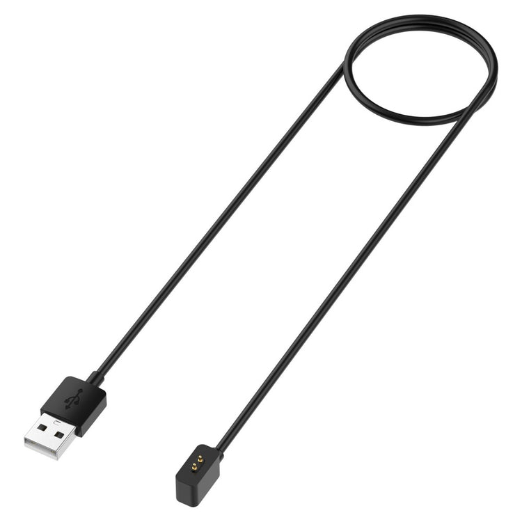 100cm Magnetisk USB Opladningskabel passer til Xiaomi Smartwatch - Sort#serie_3