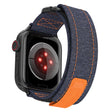 Apple Watch 49mm / 45mm / 44mm / 42mm Canvas Watch Strap - Black / Grey