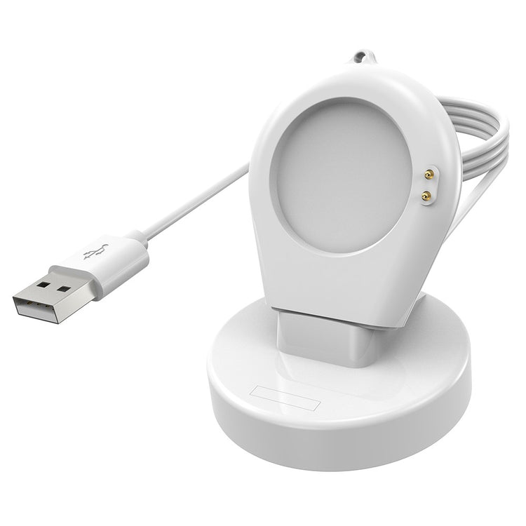 Plastic And Silicone Xiaomi Smartwatch Wireless USB Charging Dock - White#serie_2