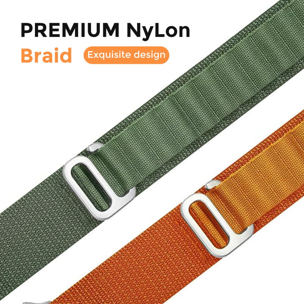 Really Beautiful Apple Smartwatch Nylon Universel Strap - Green#serie_5