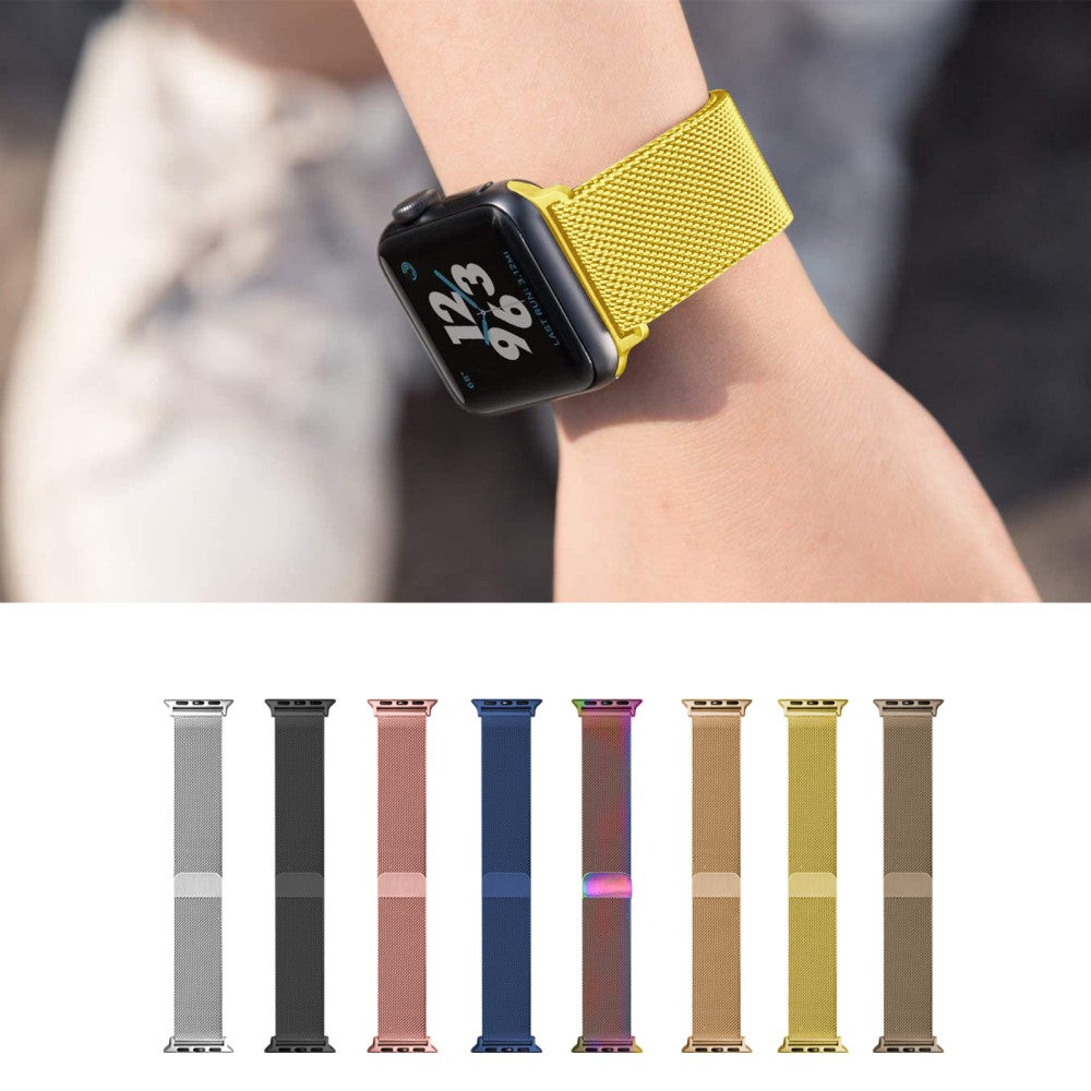 Super Pleasant Apple Smartwatch Metal Universel Strap - Gold#serie_4