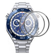 2Piezas HAT PRINCE Huawei Watch Ultimate protector de pantalla de cristal templado con borde de arco
