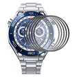 5Piezas HAT PRINCE Huawei Watch Ultimate protector de pantalla de cristal templado con borde de arco