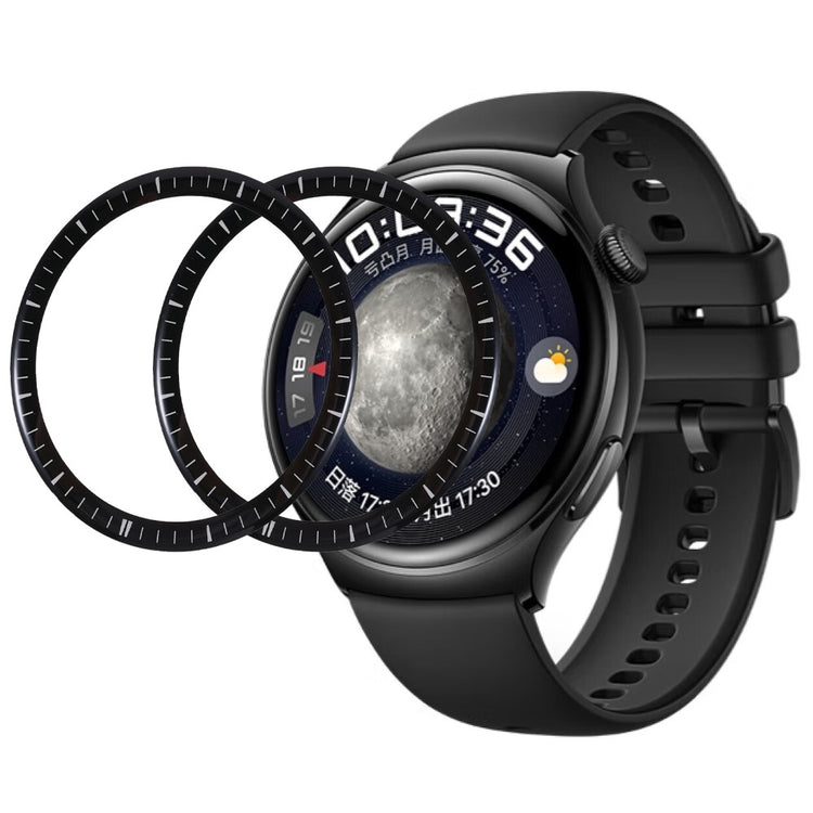 2stk Silikone HD Skærmbeskytter passer til Huawei Watch 4 Pro - Gennemsigtig#serie_453