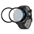 2Pcs Garmin Forerunner 965 protector de pantalla curva
