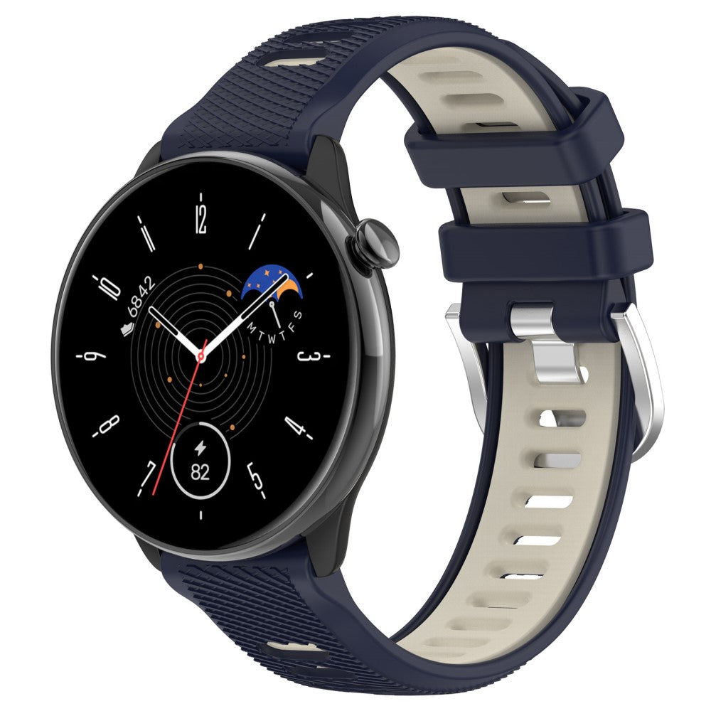 Helt Vildt Smuk Silikone Universal Rem passer til Smartwatch - Blå#serie_11