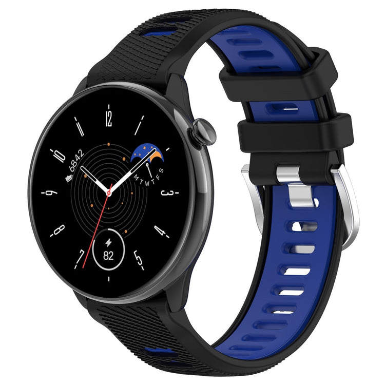 Mega Fint Silikone Universal Rem passer til Smartwatch - Blå#serie_1