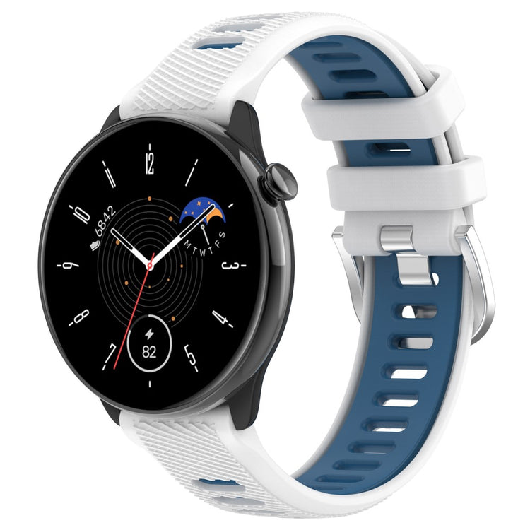 Mega Fint Silikone Universal Rem passer til Smartwatch - Hvid#serie_3