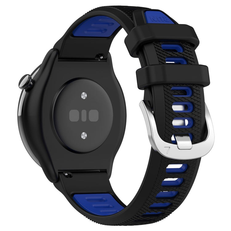 Alle Tiders Silikone Universal Rem passer til Smartwatch - Blå#serie_2