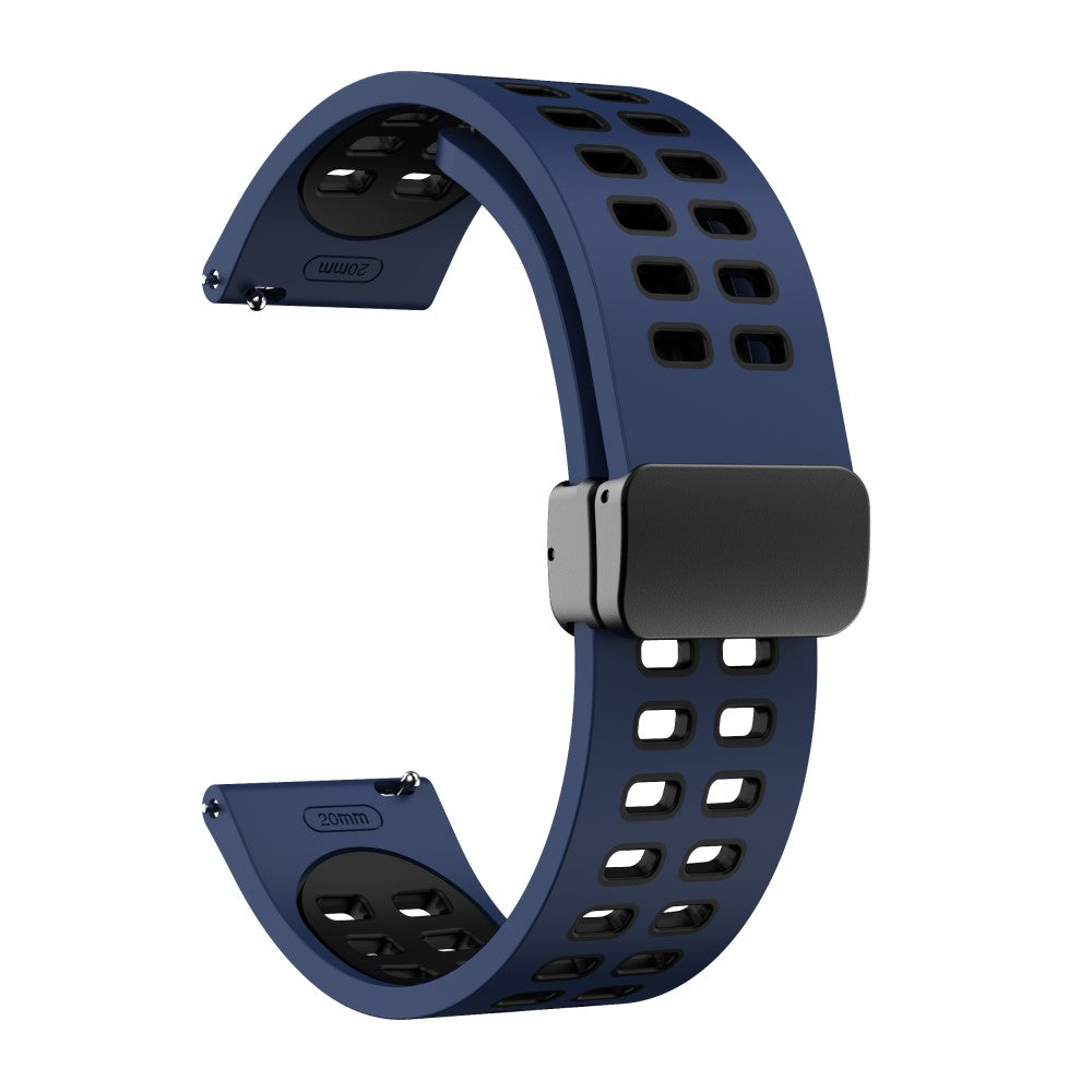 Helt Vildt Godt Silikone Universal Rem passer til Smartwatch - Blå#serie_1