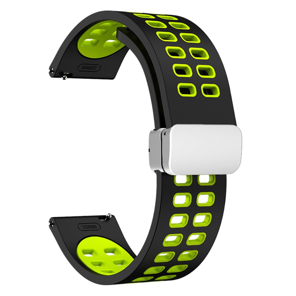 Meget Elegant Silikone Universal Rem passer til Smartwatch - Grøn#serie_11