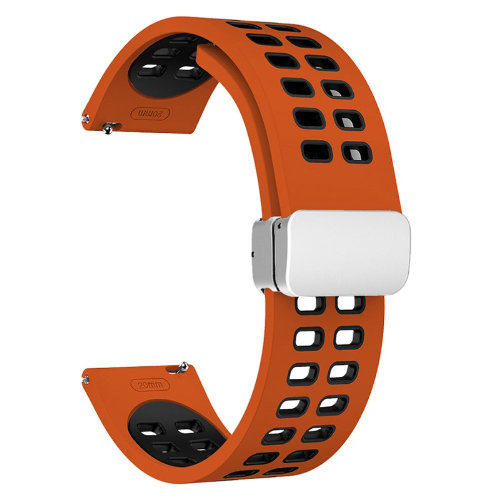 Meget Elegant Silikone Universal Rem passer til Smartwatch - Orange#serie_4