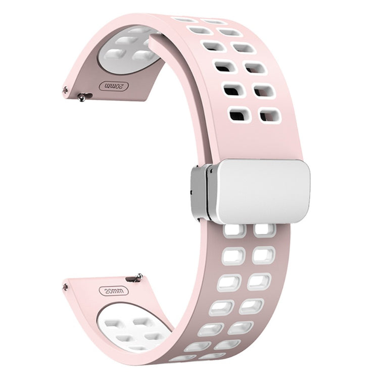 Meget Elegant Silikone Universal Rem passer til Smartwatch - Pink#serie_5