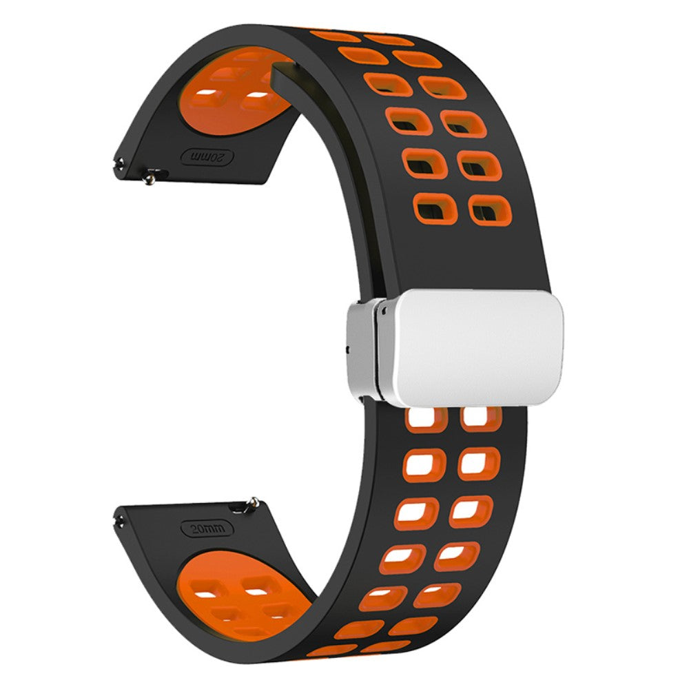 Meget Elegant Silikone Universal Rem passer til Smartwatch - Orange#serie_7